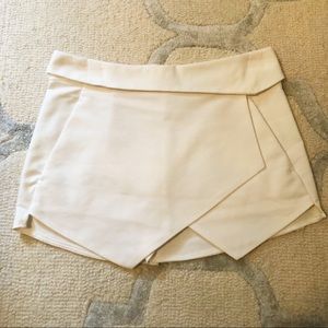 White Zara Skort